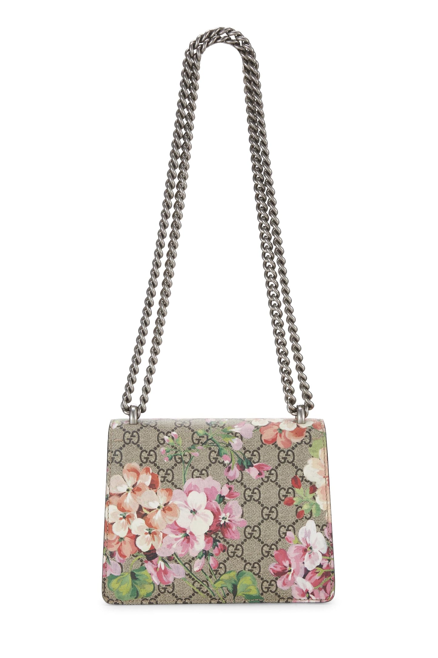 Gucci, Pink GG Supreme Blooms Dionysus Shoulder Mini, Pink