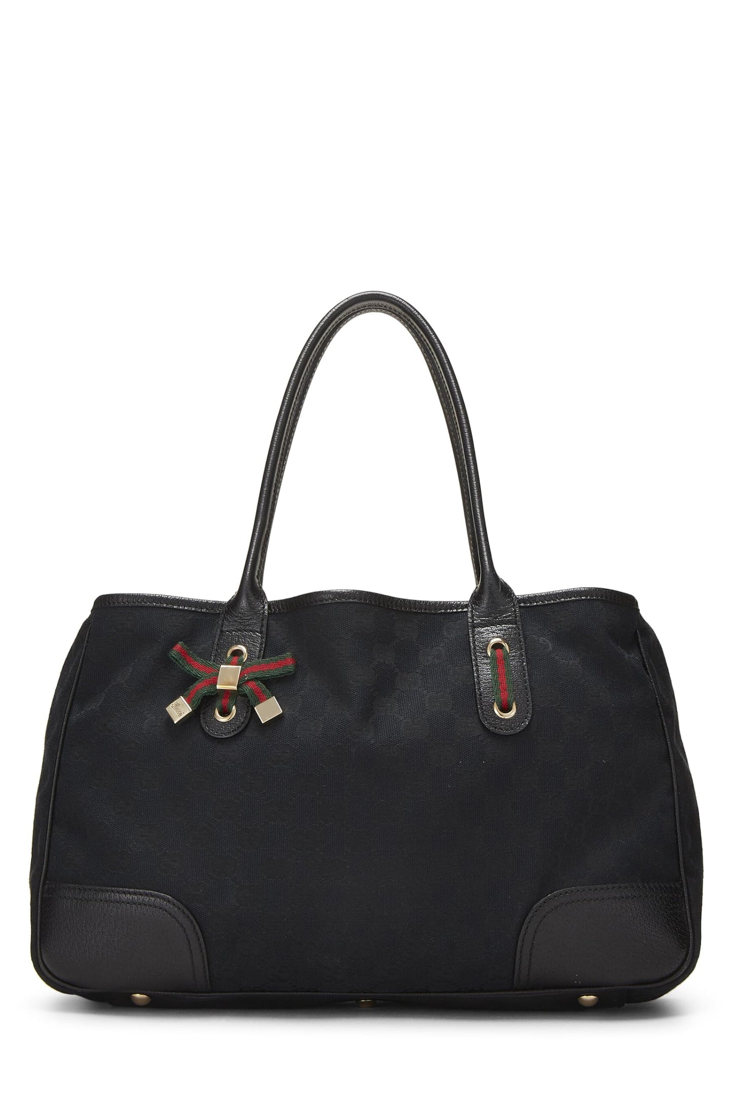 Gucci, Black Original GG Canvas Princy Tote, Black
