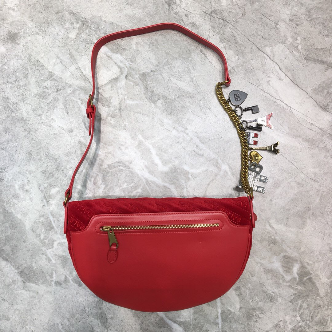 Top Quality Souvenir XXS Belt Bag In Red, For Women,  Bags 11.8in/30cm
