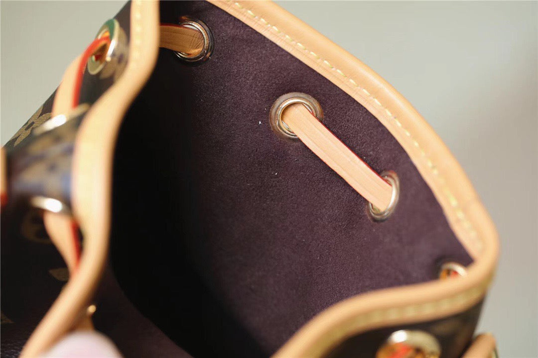 Top Quality Nano Noe Monogram Canvas For Women,  Shoulder And Crossbody Bags 16cm/6.3in Top Quality M81266