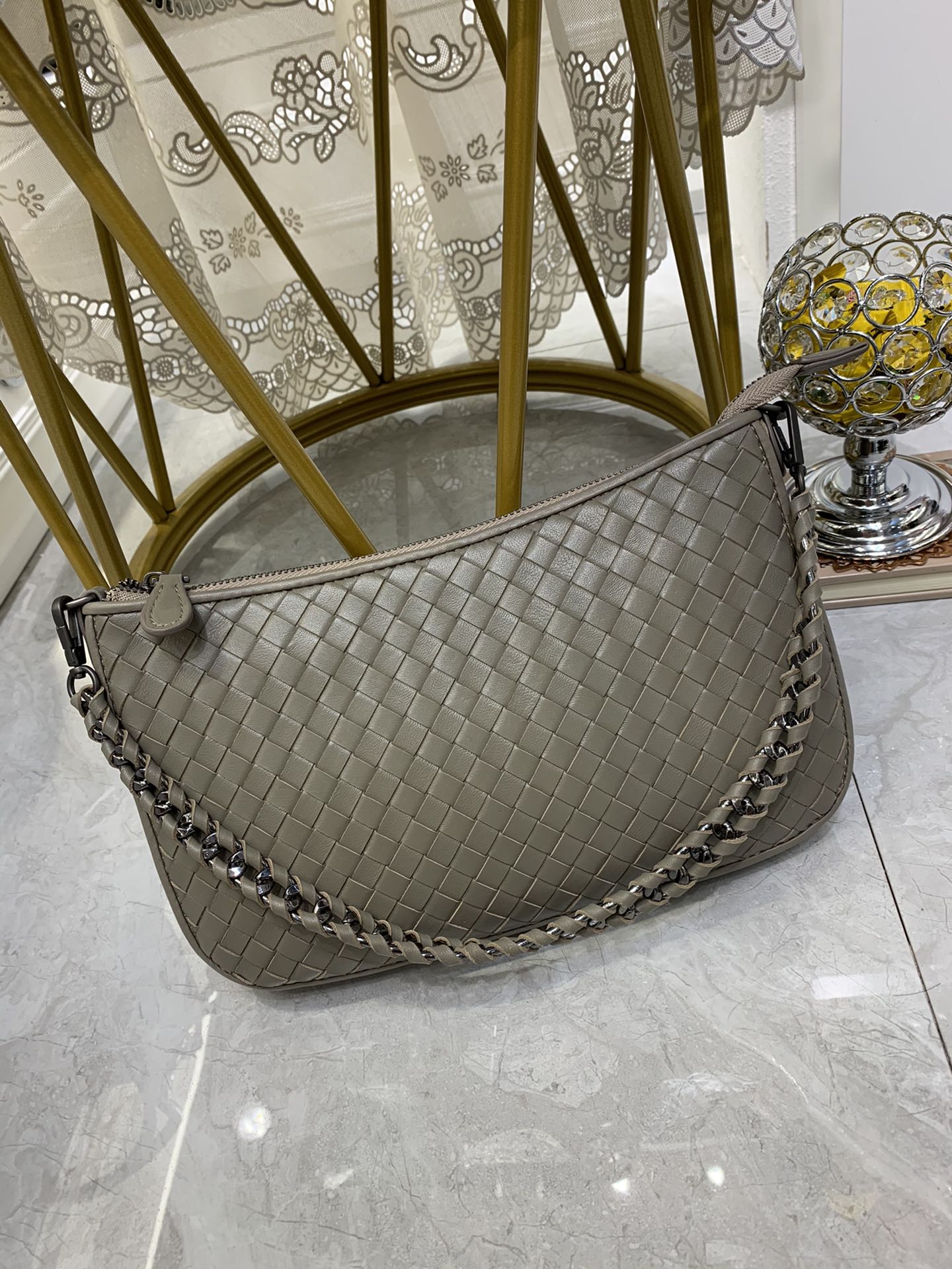 Top Quality Crossbody Bag Brown, For Women, Bags 9.4in/24cm