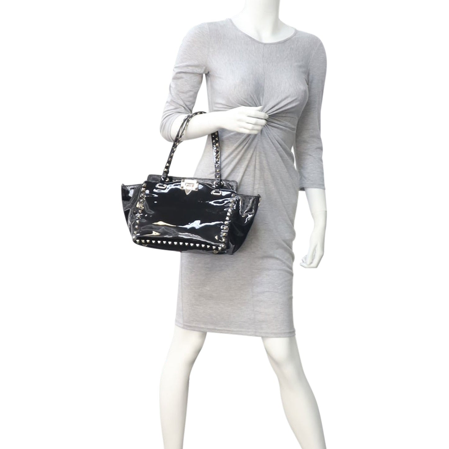 Valentino Rockstud Tote Small