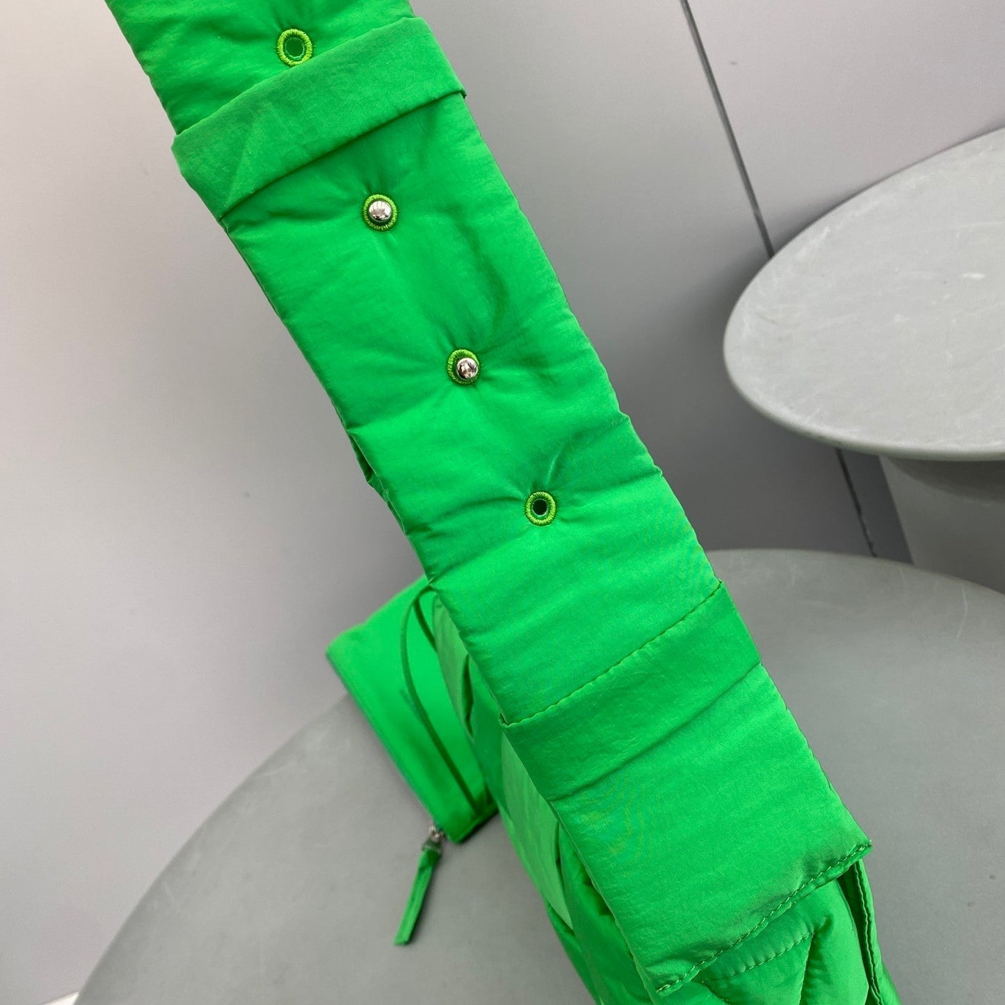 Top Quality Padded Tech Cassette Bag For Women 11.8in/30cm In Green 628951VBO813724