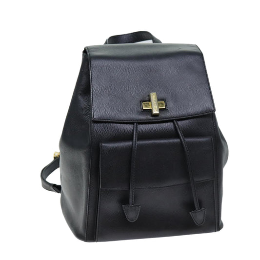 Luxury CELINE Backpack Leather Black  73090