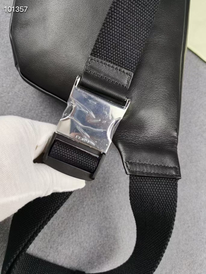Top QualityTop Quality Little Monster Belt Bag Black For Men, Men’s Bags 7.9in/20cm FF
