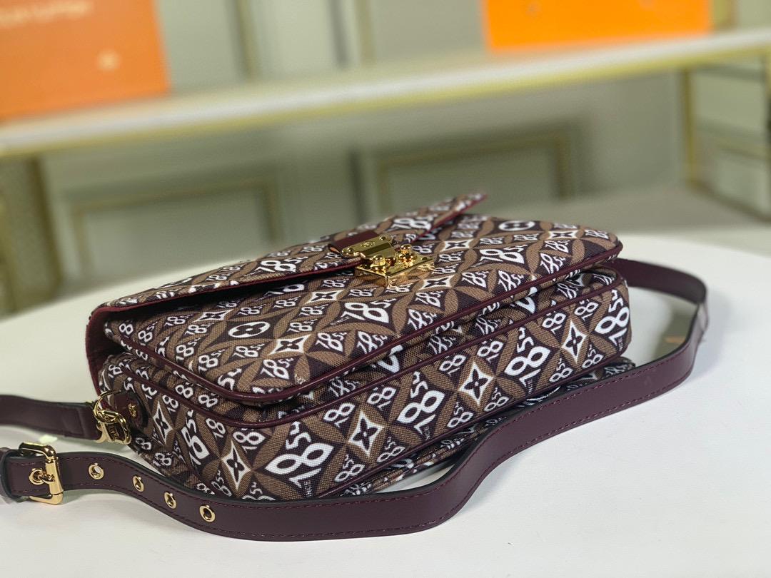 Top Quality Pochette Metis MM Jacquard Since 1854 Brown For Women,  Shoulder And Crossbody Bags 9.8in/25cm Top Quality