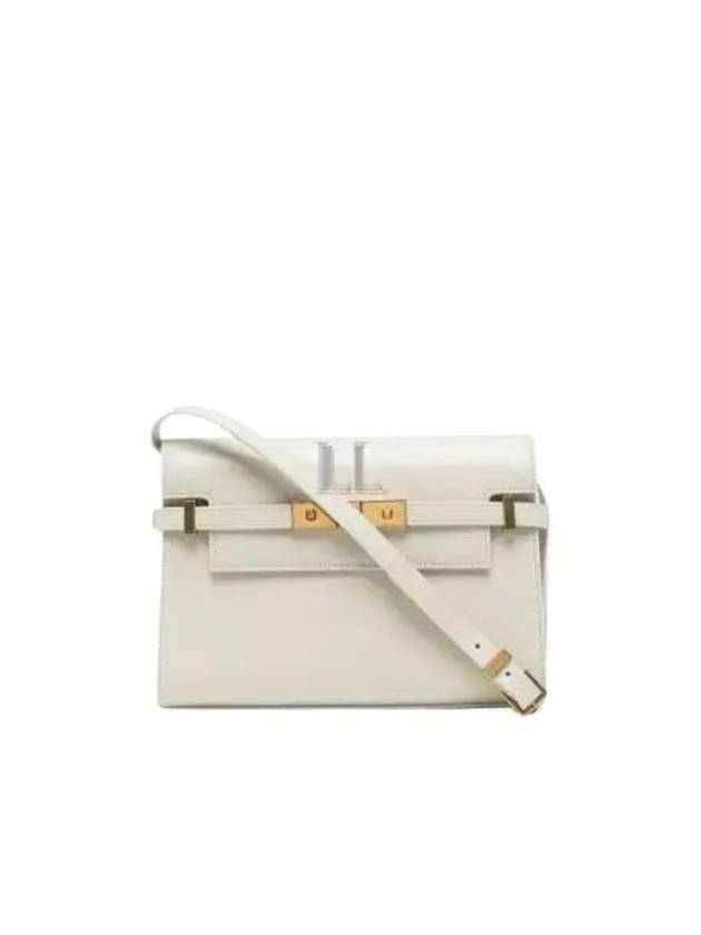 Luxury Saint Laurent Trending 2025 Manhattan Small Shoulder Bag Blanc