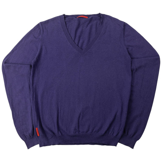 Prada V Neck Jumper Womans Size S
