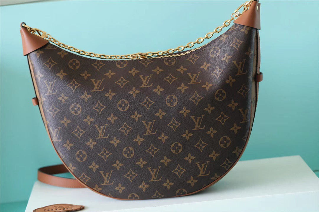 Top Quality Loop Monogram Canvas By Nicolas Ghesquiere For Women,  Shoulder And Crossbody Bags 23cm/9.1in Top Quality 