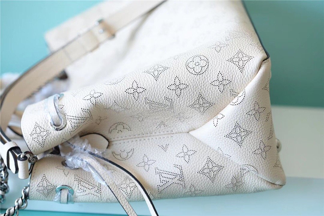 Top Quality Bella Tote Mahina Creme Beige For Women,  Shoulder And Crossbody Bags 12.6in/32cm Top Quality M59203