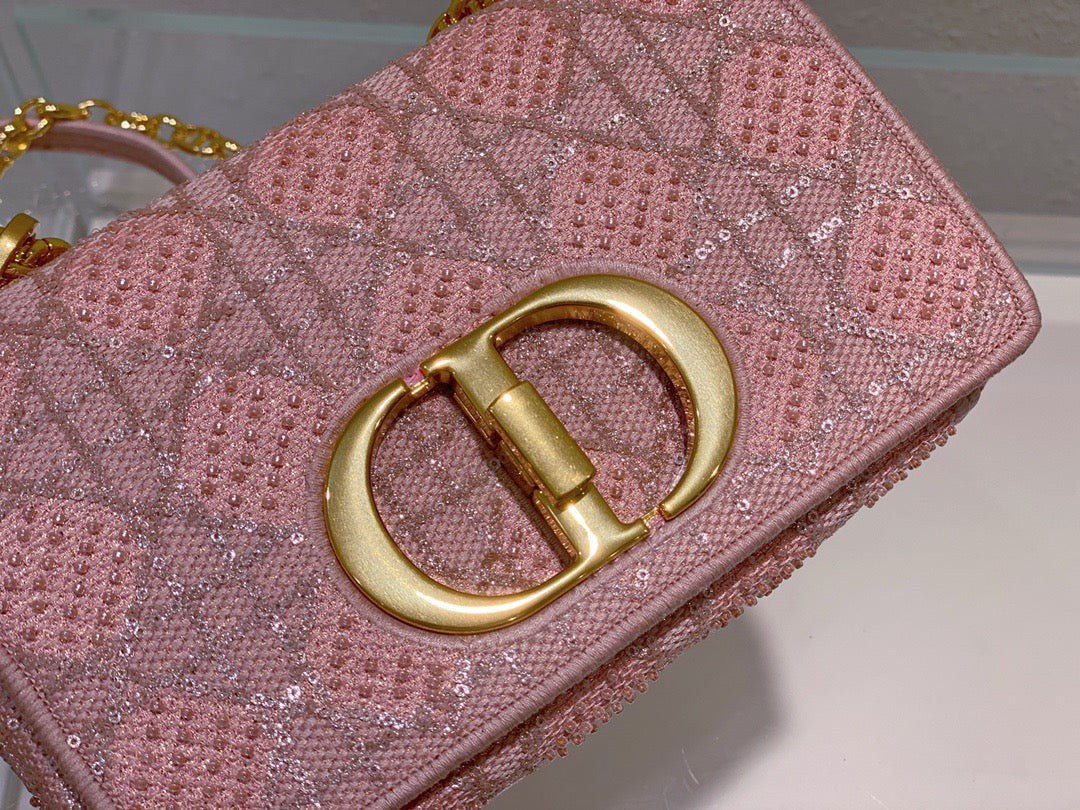 Top Quality MeTop Qualityum Caro Bag Pink, For Women, Womens Handbags 25.5cm/10in CD