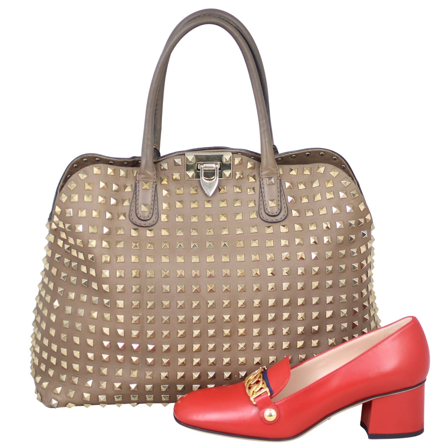 Valentino Rockstud Dome Tote