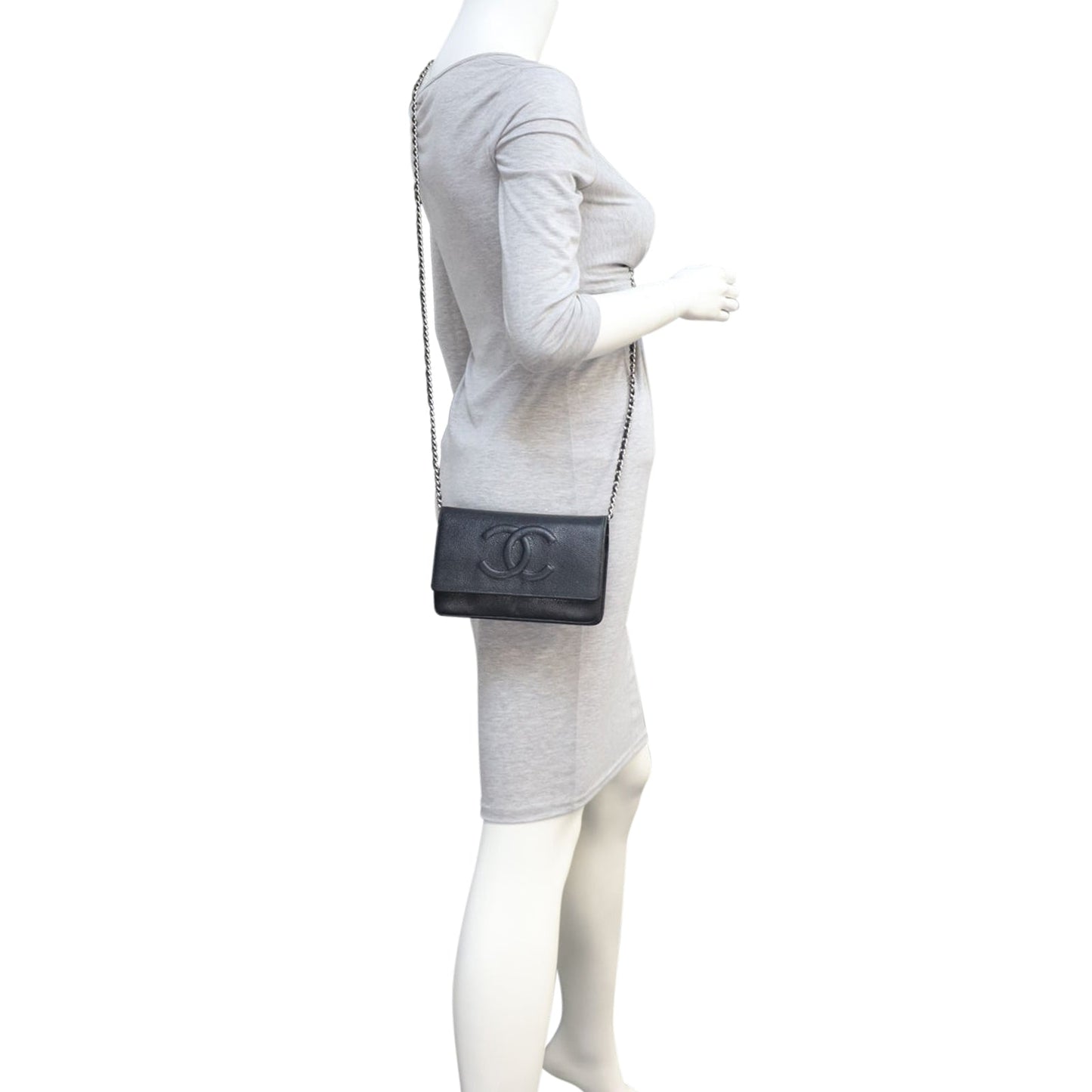 Chanel Timeless Wallet on Chain | Silver Hardware