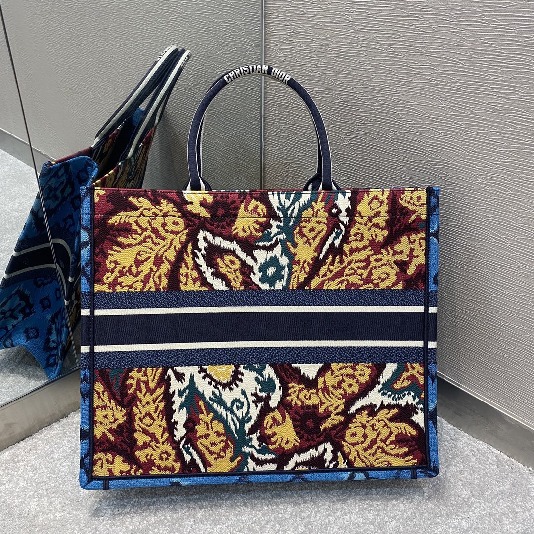 Top Quality Large Book Tote Paisley For Women 16.5in/42cm CD M1286ZRIW