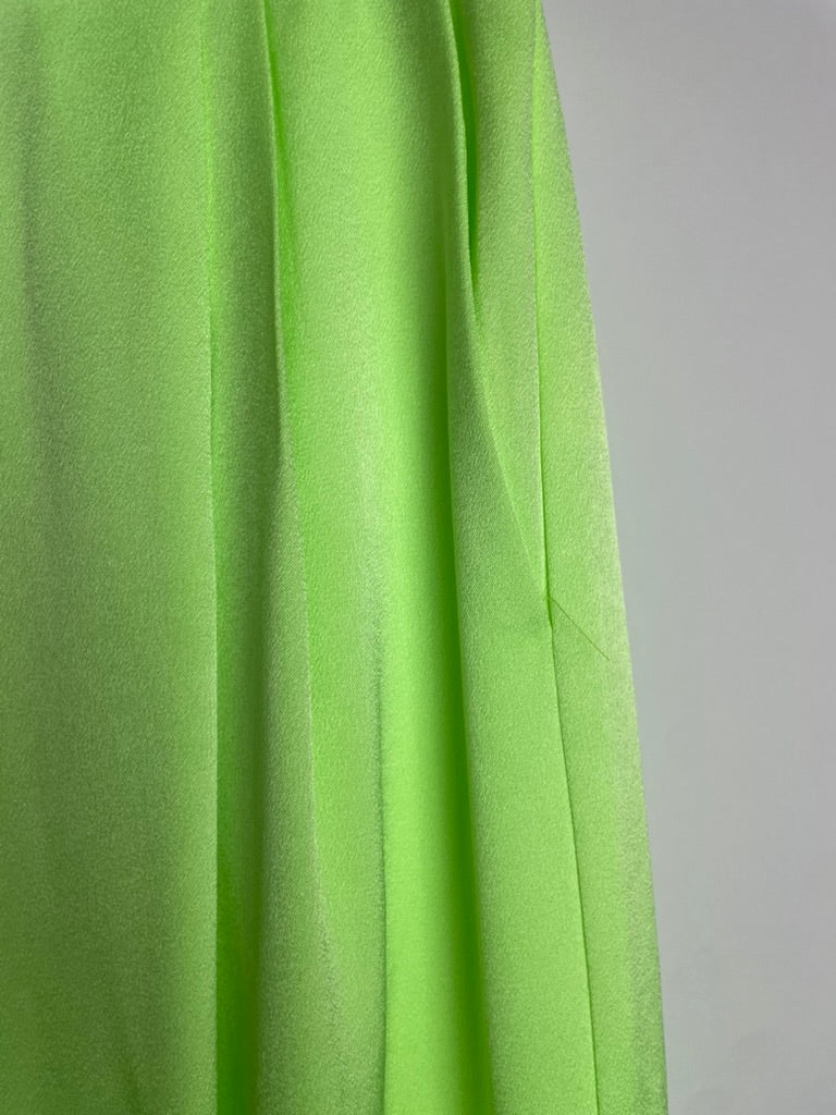 Alex Perry Neon Green Blazer and Tailored Wide Leg Tro rs Set Size UK 8