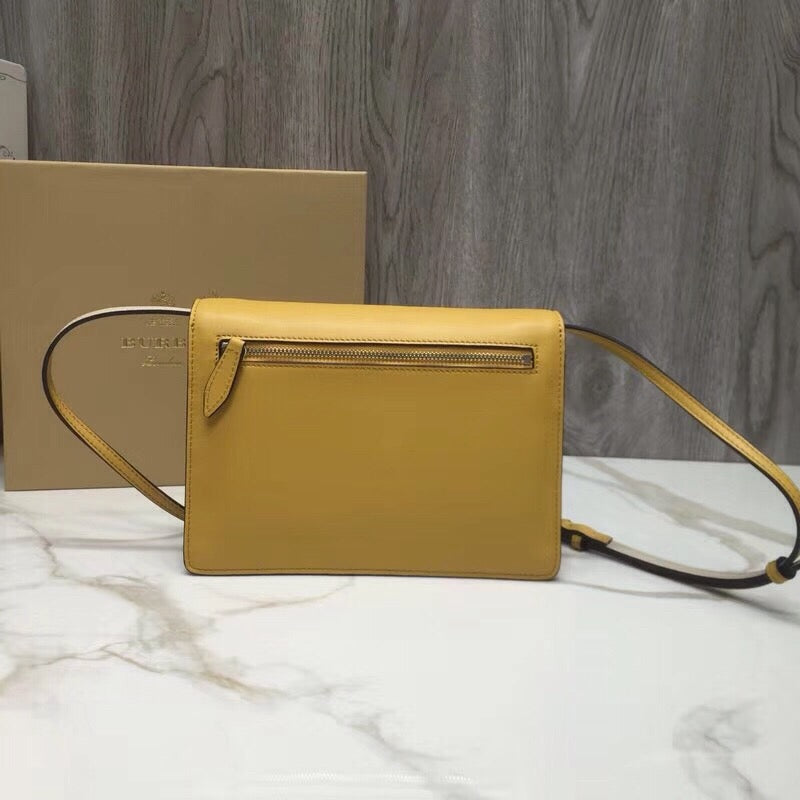 Top Quality Small Macken Colorblock Crossbody Beige/Yellow Bag For Women, Bags 9.5in/24cm