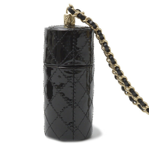 Chanel Patent Leather Chain Shoulder Lip Case Shoulder Bag AP1572
