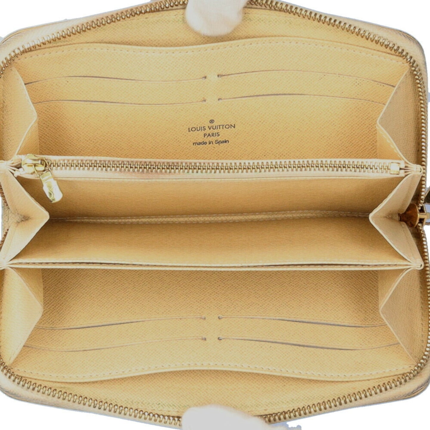 Louis Vuitton Damier Azur  Damier Azur Long Wallet (Bi-Fold)