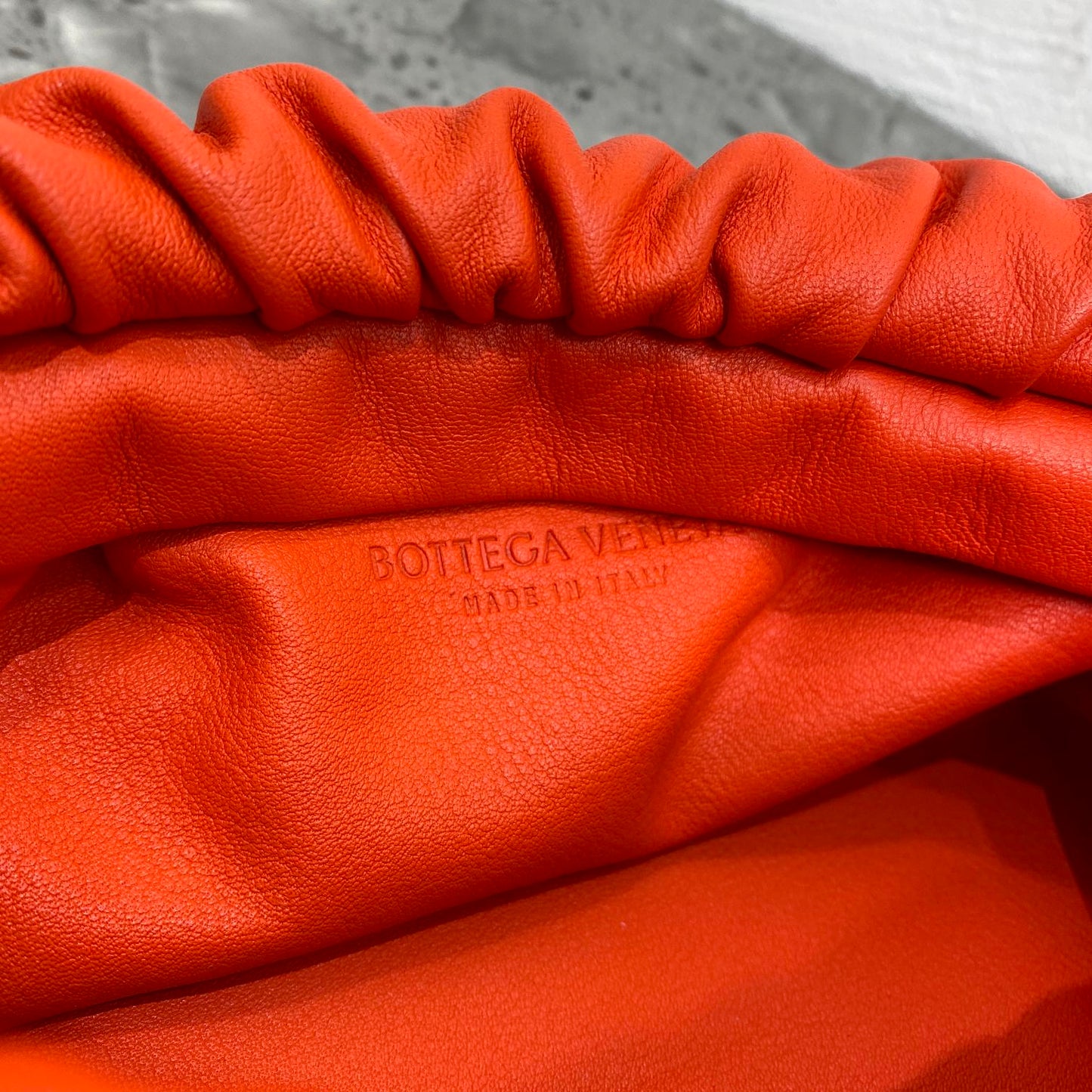 Top Quality Chain Pouch Orange, For Women, Women’s Bags 12.2in/31cm