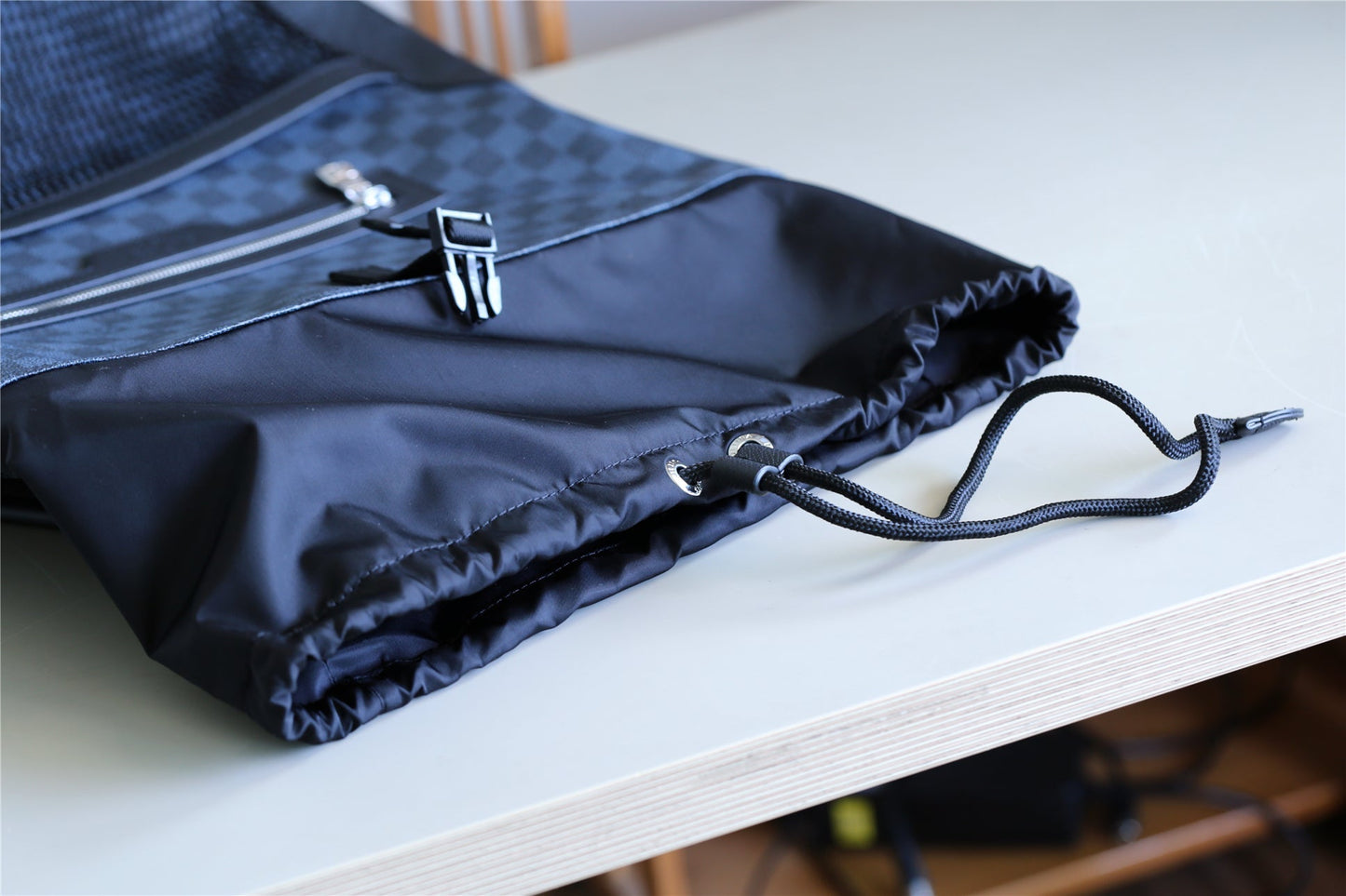 Top Quality Matchpoint Backpack Damier Cobalt Taiga For Men, Bags 51cm Top Quality N40009