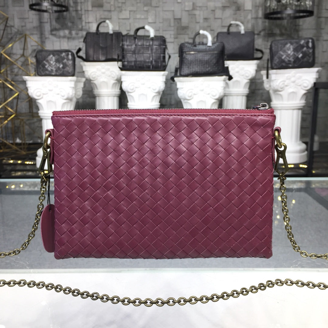 Top Quality Chain Shoulder Bag Dark Red, For Women, Women’s Bags 9.6in/24.5cm