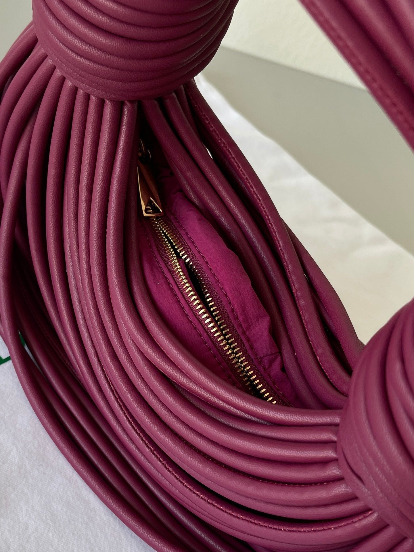 Top Quality Double Knot Purple, For Women, Bags 9.8in/25cm