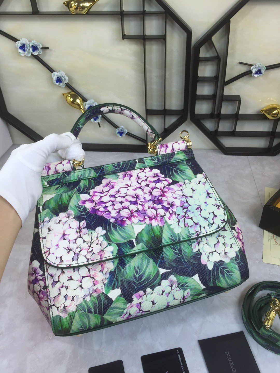 Top Quality 90s Sicily Bag With Logo Print Multicolor For Women 10.2in/26cm Top Quality
