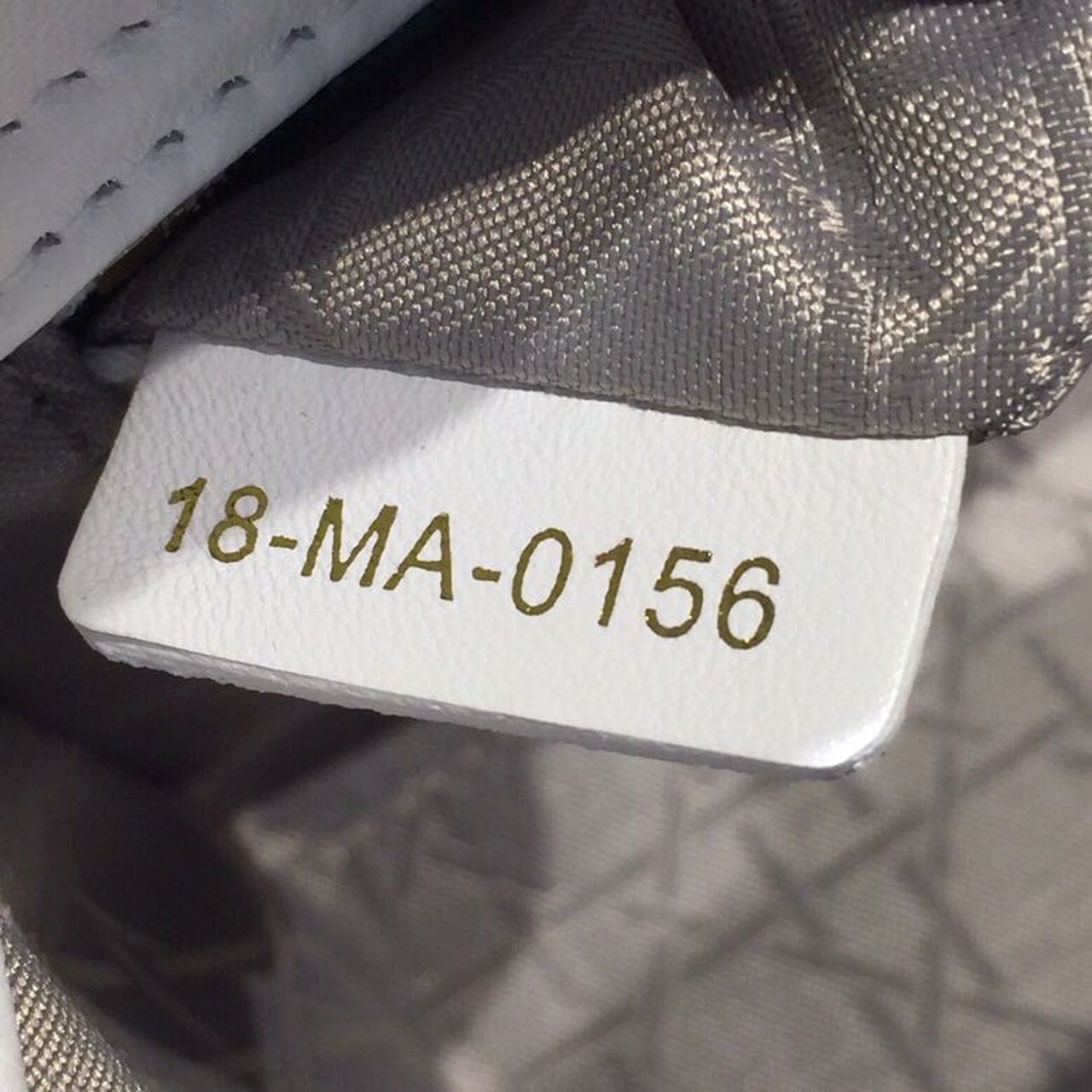 Top Quality Small Lady My ABCBag Latte Cannage White For Women 20cm/8in CD M0538OCAL_M030