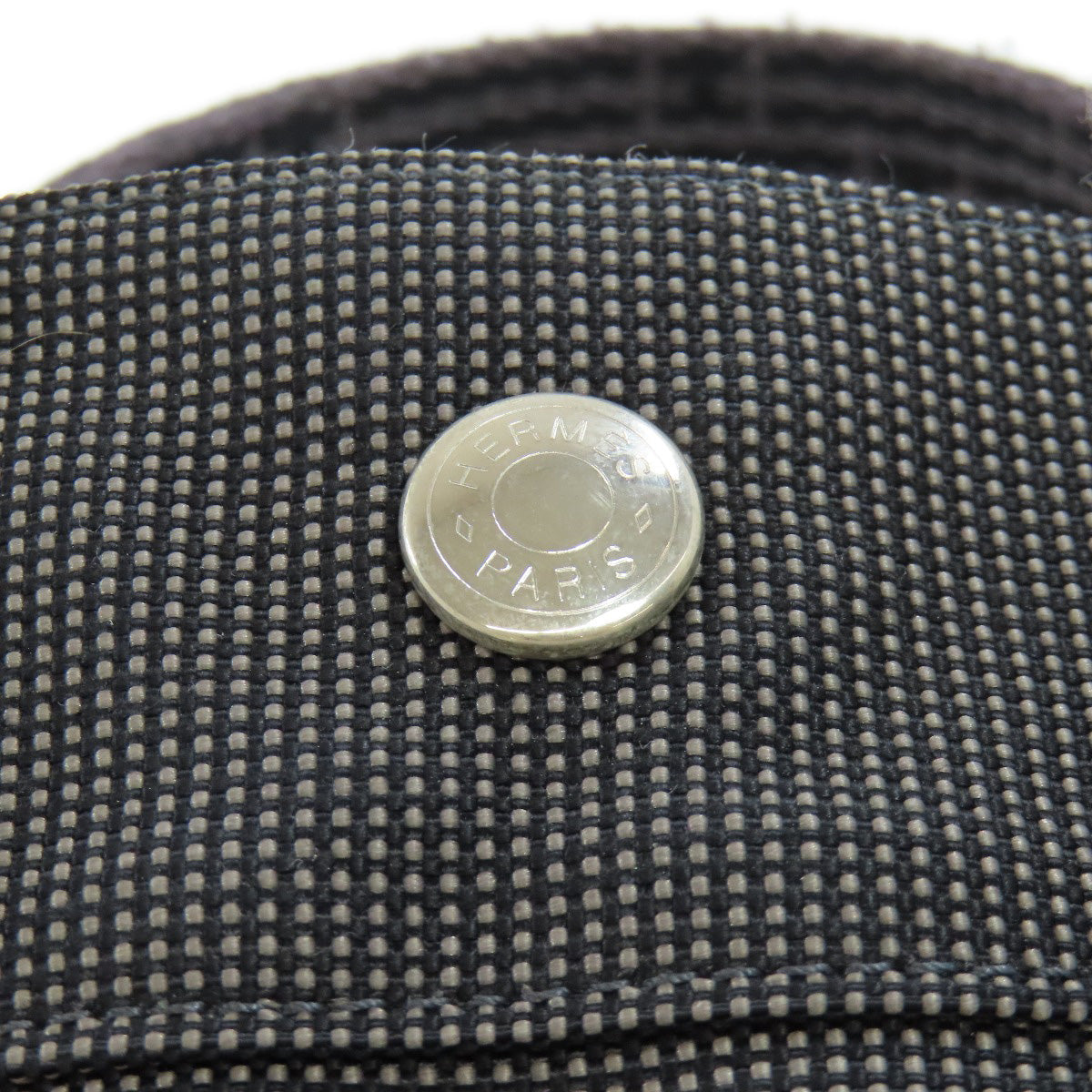 HERMES Tote Bag canvas black Her Line Tote PM Women  d