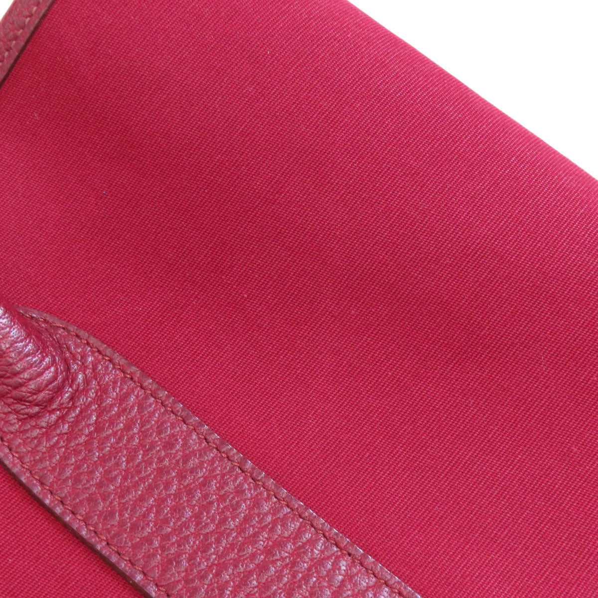 HERMES Tote Bag Towar Officche Red Garden party PM Women  d