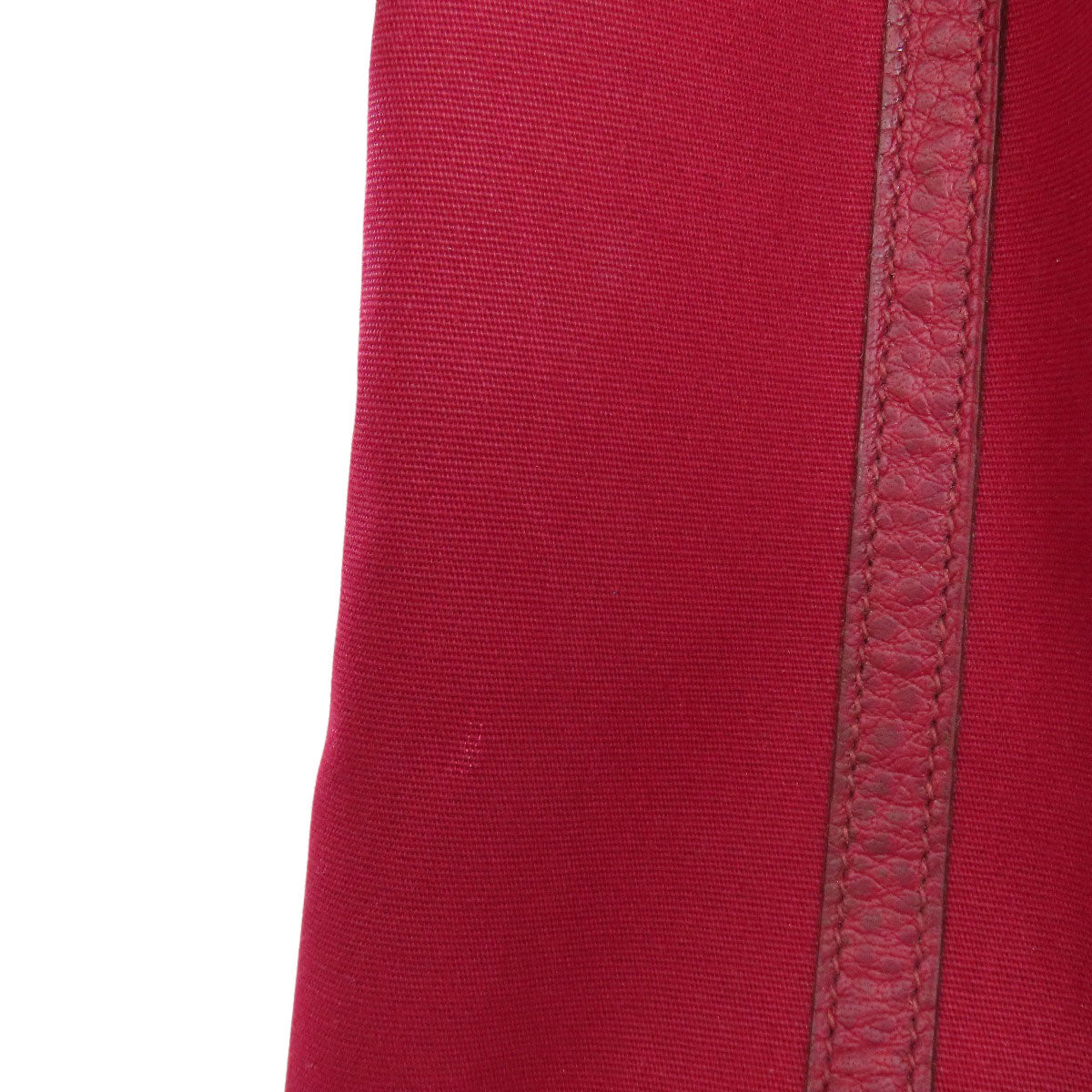 HERMES Tote Bag Towar Officche Red Garden party PM Women  d