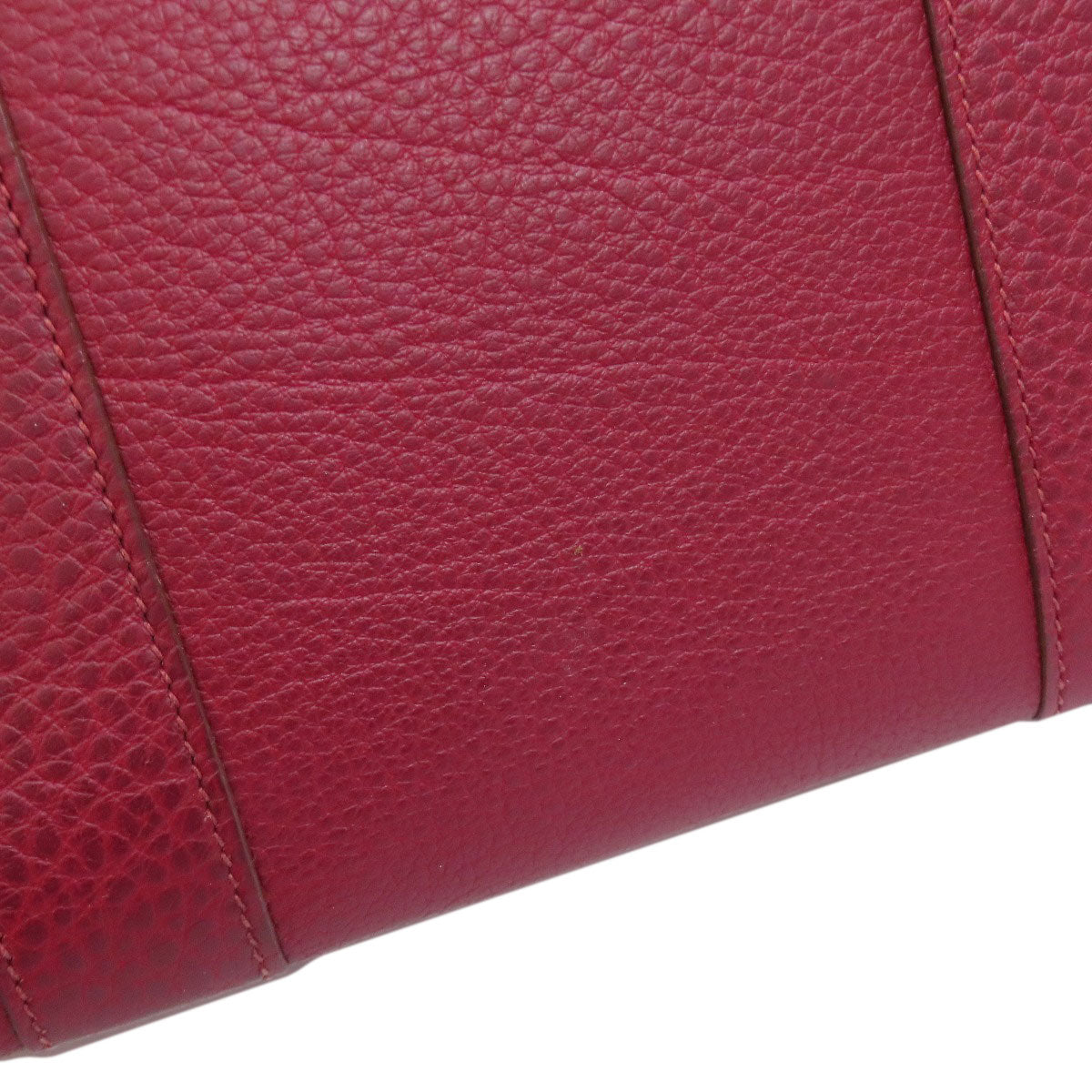 HERMES Tote Bag Towar Officche Red Garden party PM Women  d