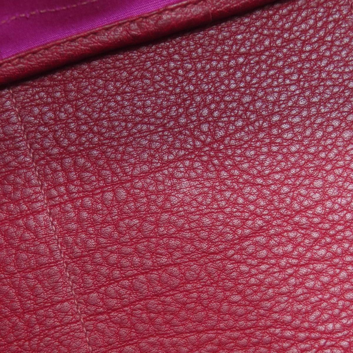 HERMES Tote Bag Towar Officche Red Garden party PM Women  d