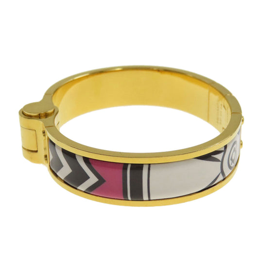 HERMES bracelet Gold Plated gold Charniere Women  d