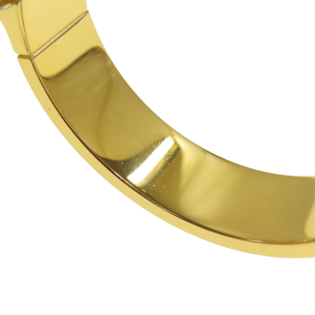 HERMES bracelet Gold Plated gold Charniere Women  d