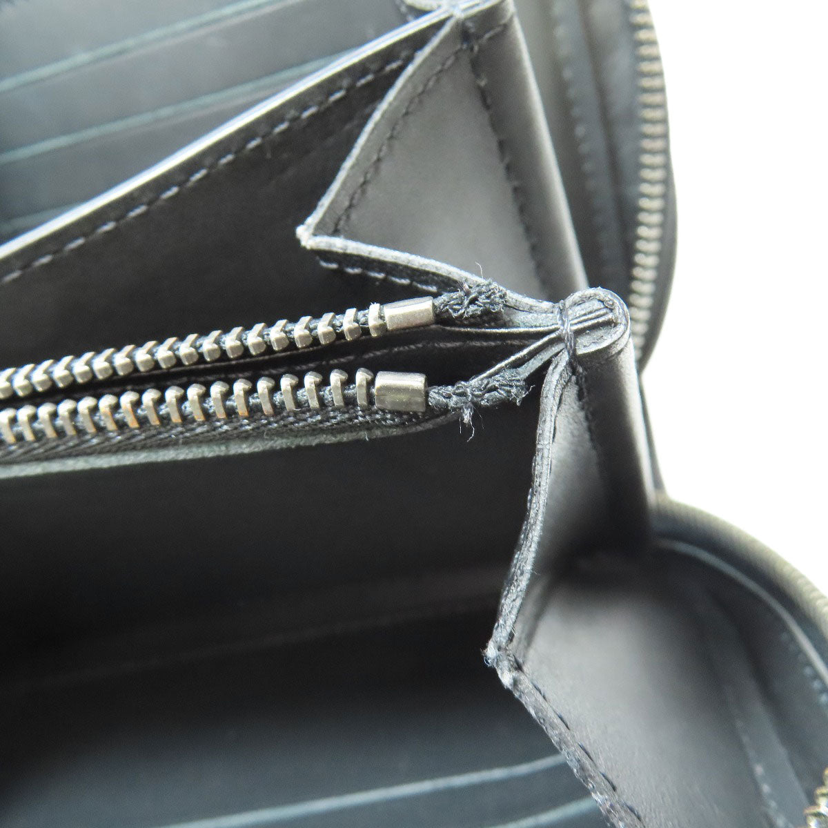 LOUIS VUITTON business bag N61254 Damier Anfini black Zippy XL mens  d