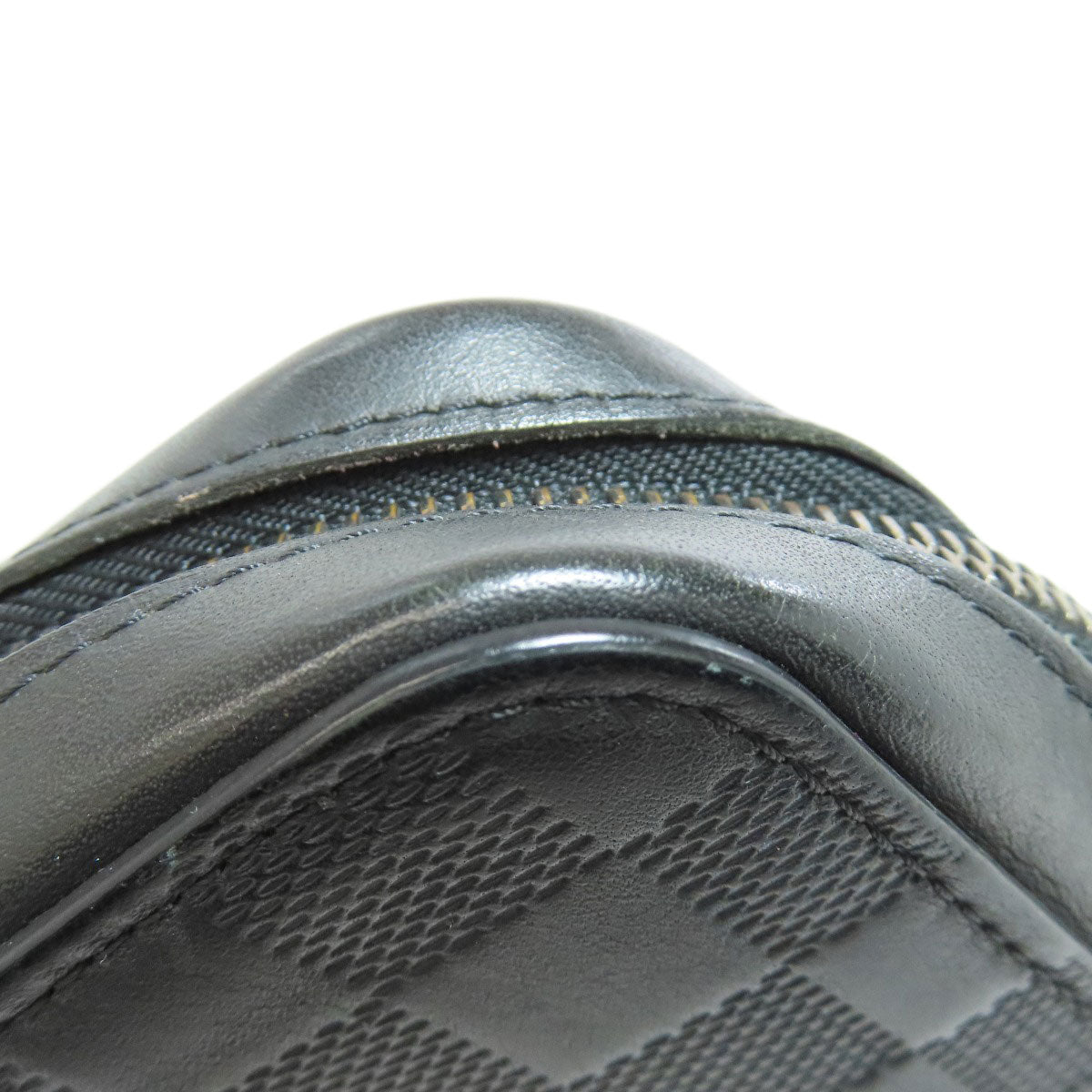 LOUIS VUITTON business bag N61254 Damier Anfini black Zippy XL mens  d