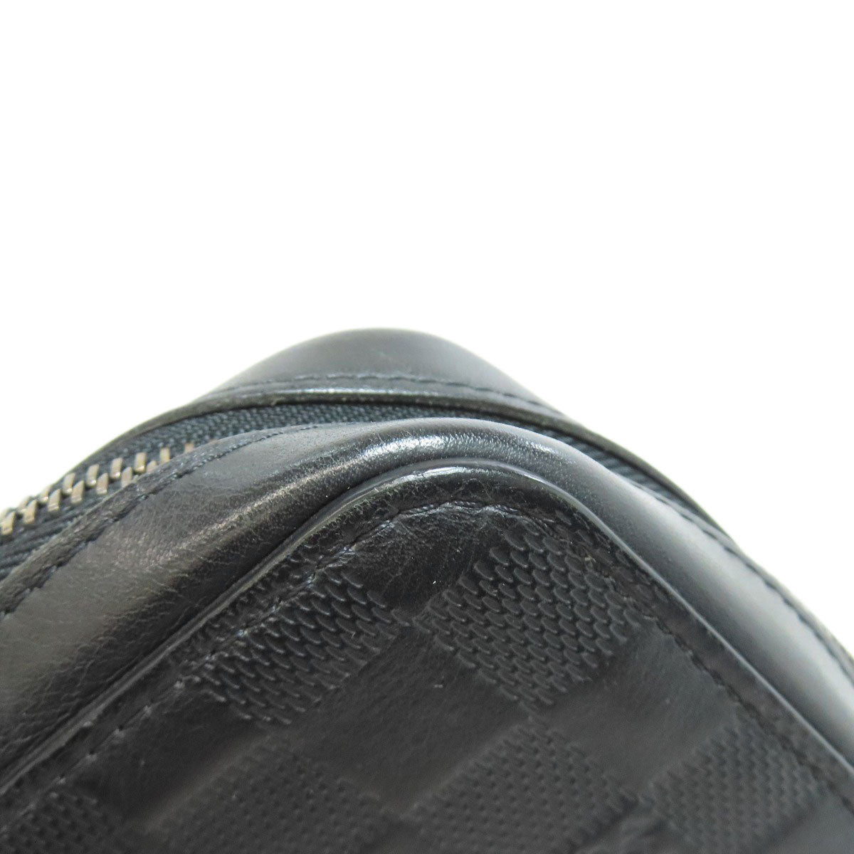 LOUIS VUITTON business bag N61254 Damier Anfini black Zippy XL mens  d