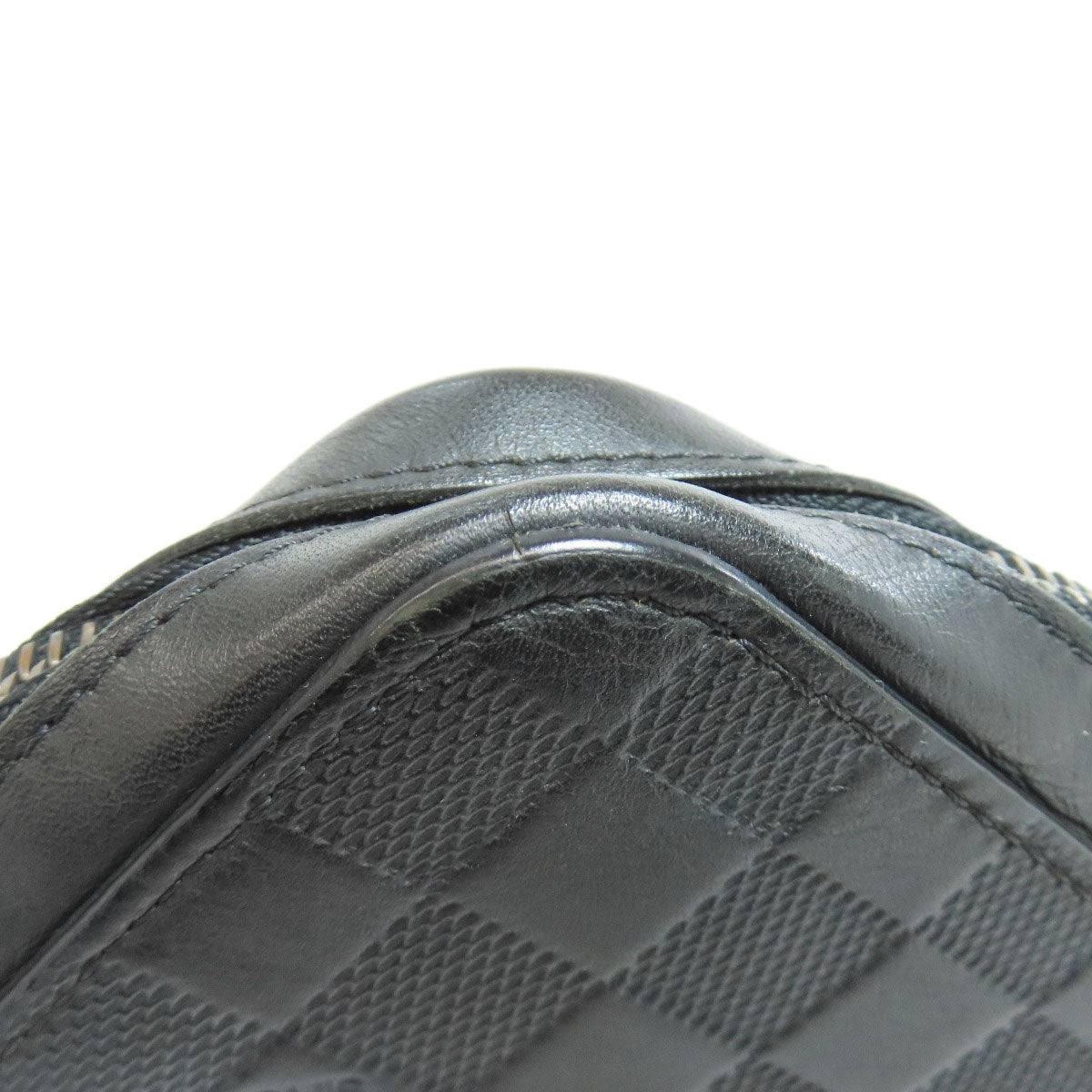 LOUIS VUITTON business bag N61254 Damier Anfini black Zippy XL mens  d