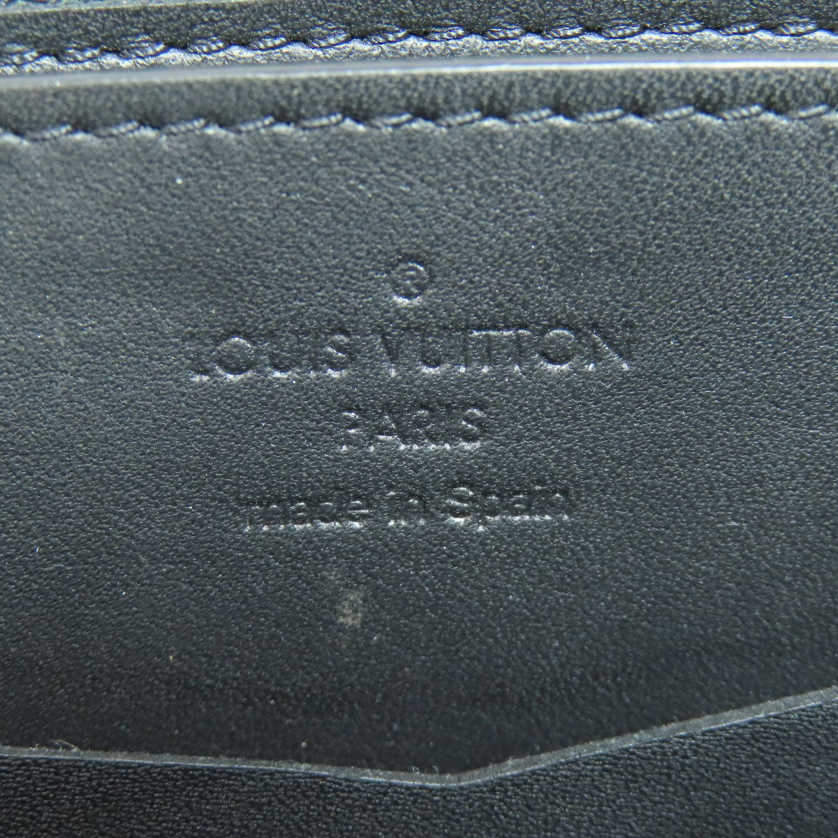 LOUIS VUITTON business bag N61254 Damier Anfini black Zippy XL mens  d
