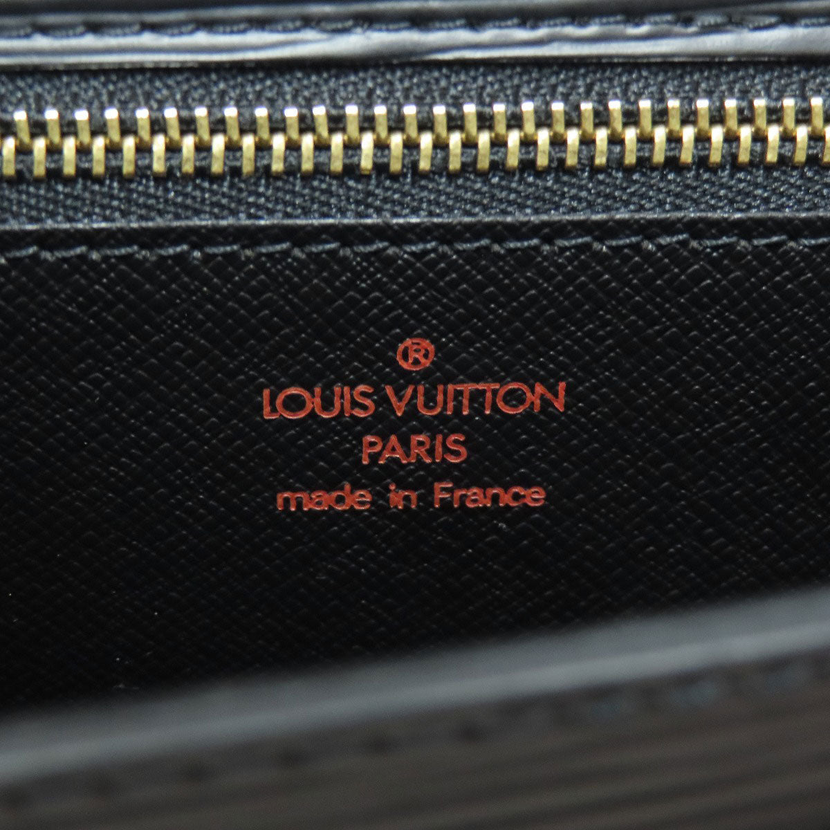 LOUIS VUITTON business bag M52612 Epi black Serie Dragonne mens  d