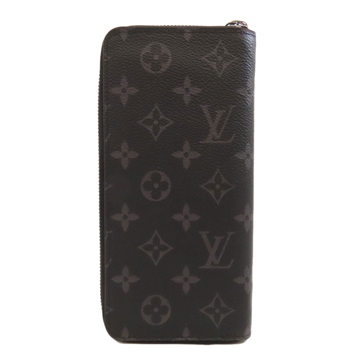 LOUIS VUITTON Long Wallet Purse M62295 Monogram Eclipse black Zippy wallet ã» Vertical