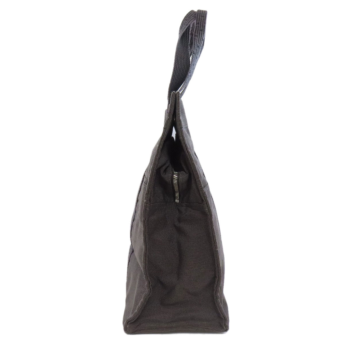 HERMES Tote Bag canvas gray Her LineGM Women  d