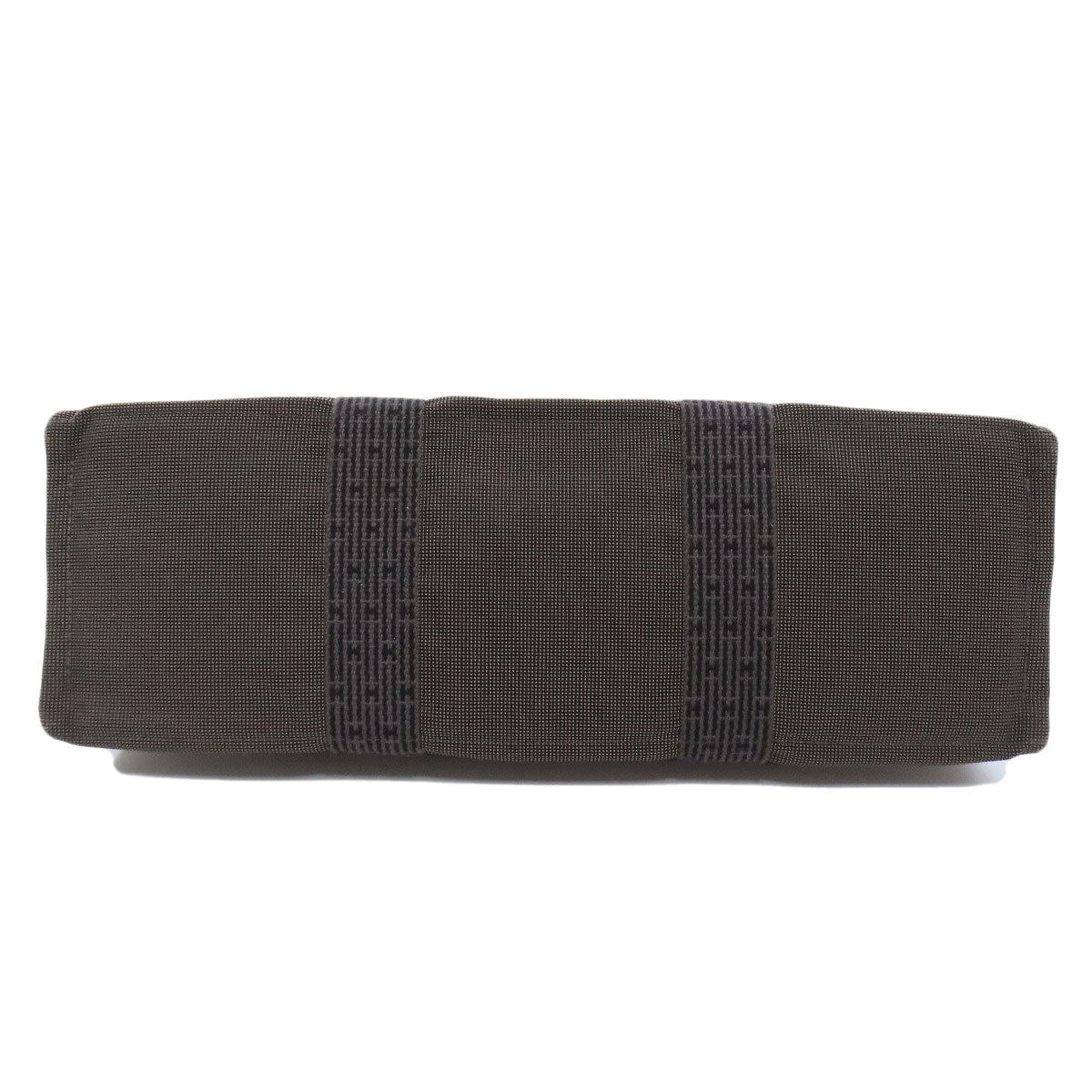 HERMES Tote Bag canvas gray Her LineGM Women  d