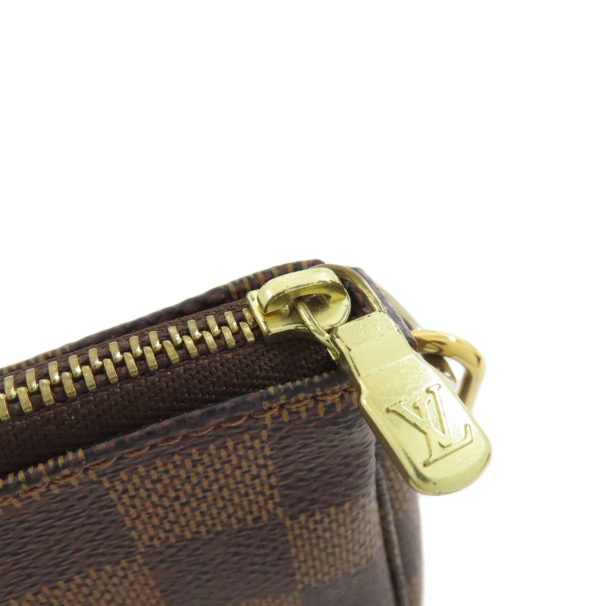 LOUIS VUITTON Accessory pouch N58009 Damier canvas Brown Mini Pochette Accessoires Women  d