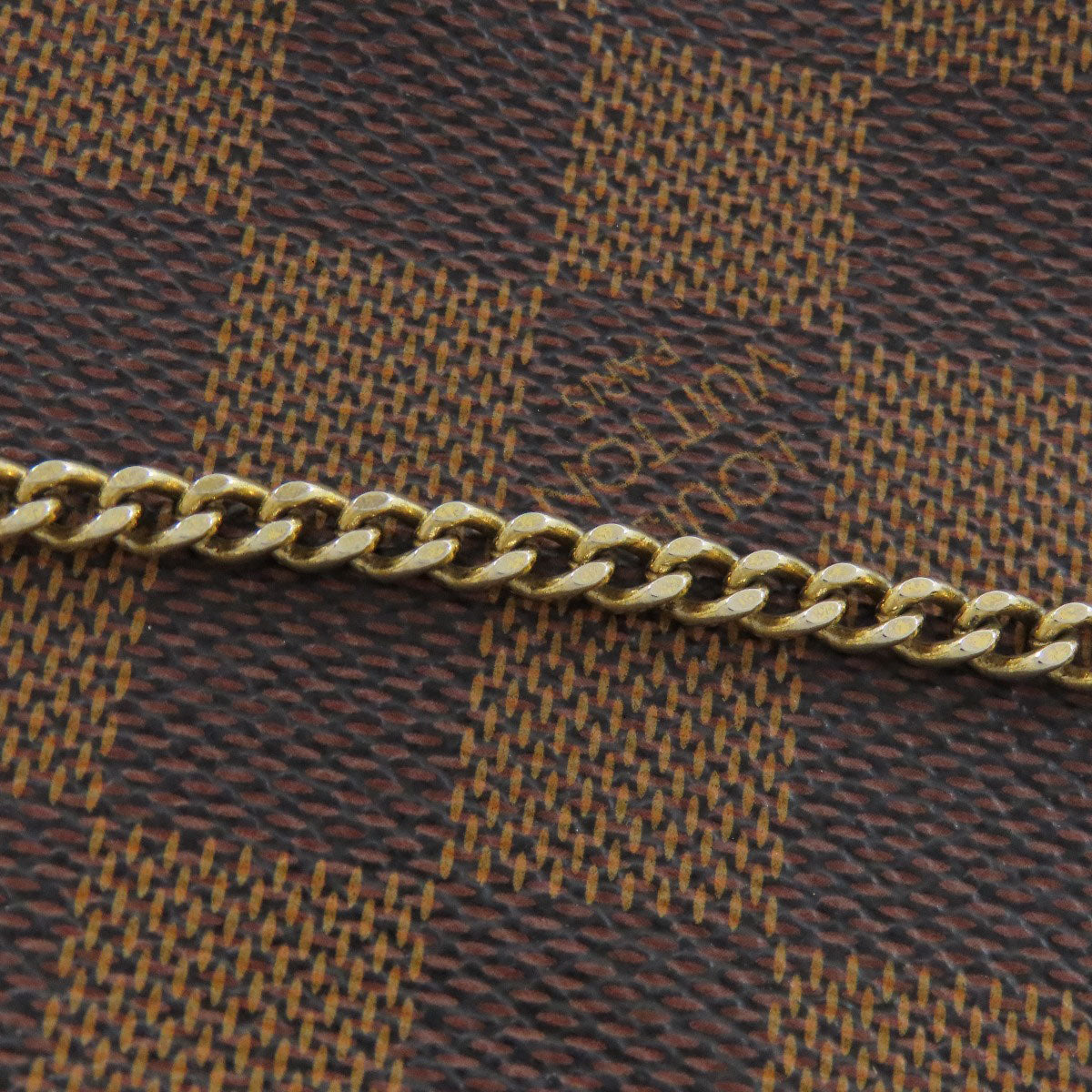 LOUIS VUITTON Accessory pouch N58009 Damier canvas Brown Mini Pochette Accessoires Women  d