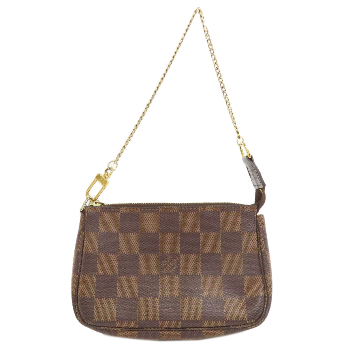 LOUIS VUITTON Accessory pouch N58009 Damier canvas Brown Mini Pochette Accessoires Women  d