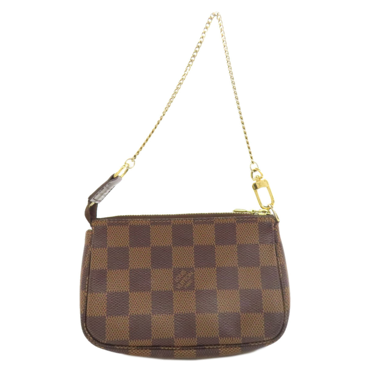LOUIS VUITTON Accessory pouch N58009 Damier canvas Brown Mini Pochette Accessoires Women  d