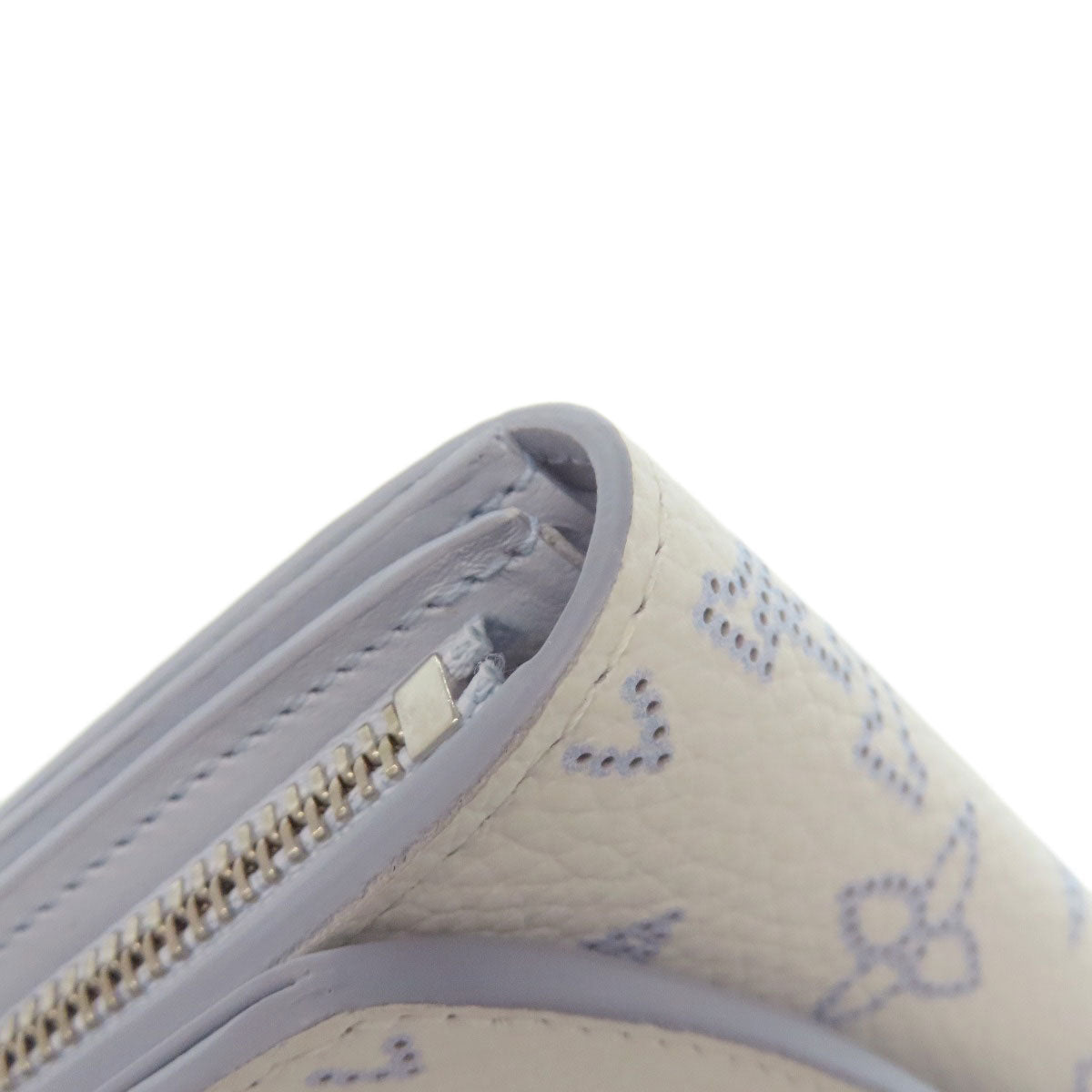 LOUIS VUITTON Bifold Wallet M11802 Mahina leather white Portefeuille Iris Compact Japan Limited Women  d