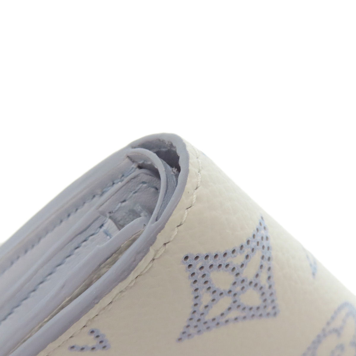 LOUIS VUITTON Bifold Wallet M11802 Mahina leather white Portefeuille Iris Compact Japan Limited Women  d